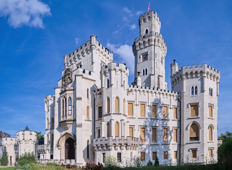 The State Chateau of Hluboká, Czech Republic (Czechia)